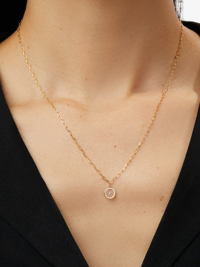 2 Ana Luisa Jewelry Charm Gold Pendant Floating Diamond Charm SOLID